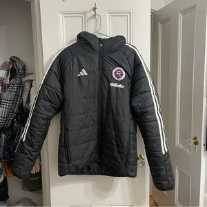 Men’s New England Revolution Adidas Puffer Jacket
